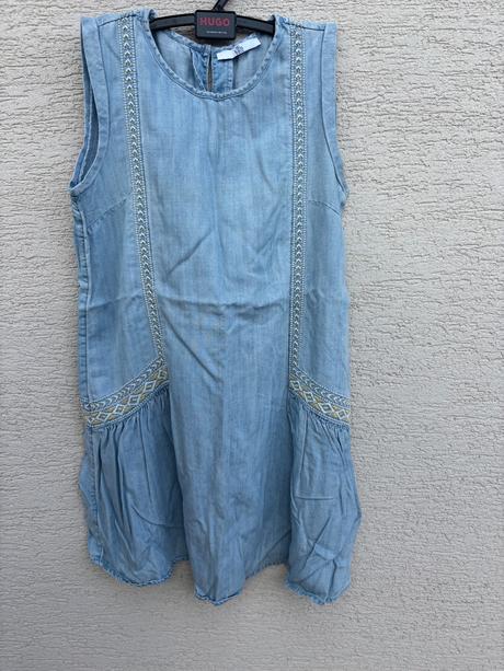 Rifľové šaty m&s, 158