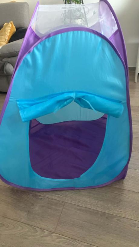 Skladací stan frozen, ľadové kráľovstvo s led osve, 