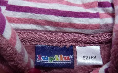 Mačičková chlpatka s uškami, mäkkučká, nenosená, lupilu,68