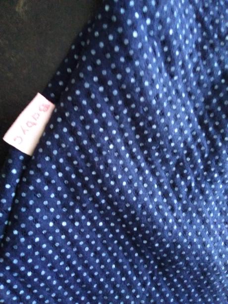 Tmavomodré šaty 6/9, baby,74