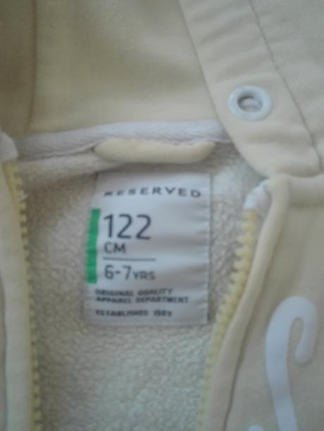 Mikina chlapcenska reserved, reserved,122