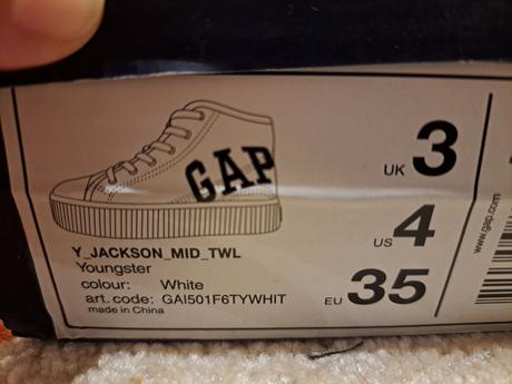 Unisex tenisky, gap,35