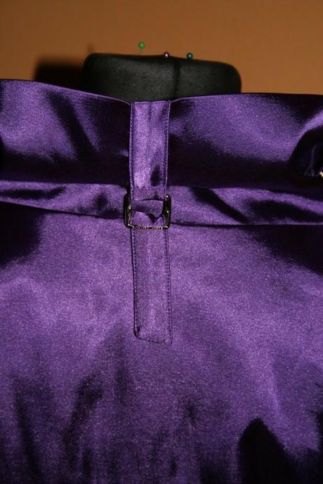 Saténová bundička fialová , m