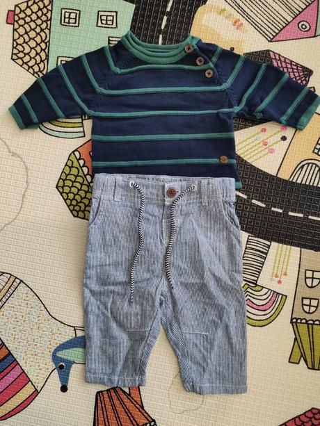 Svetrík a nohavice, lupilu,50 / 56