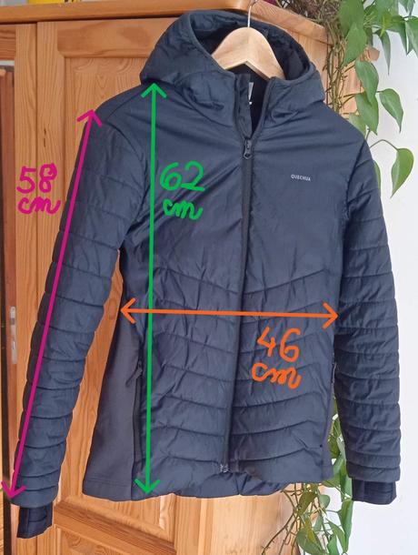 Predám juniorskú bundu s kapucňou, skvelý stav, 170