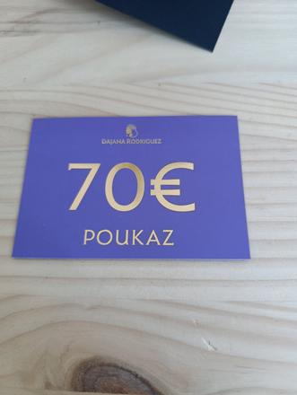 Darčekový poukaz dajana rodriguez, dajana rodriguez