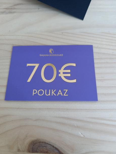 Darčekový poukaz dajana rodriguez, dajana rodriguez