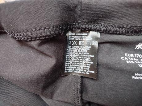 2x legíny, h&m,170