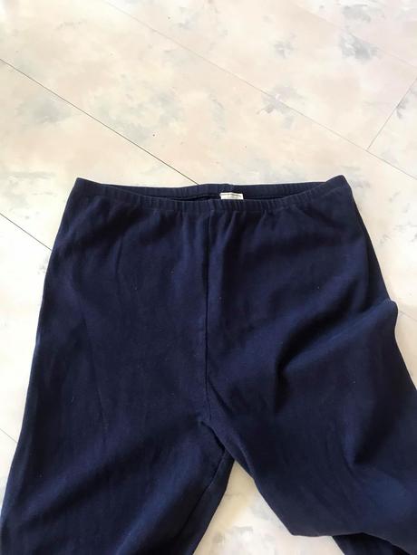 Kvalitné pevné legíny s vysokým pásom, xxl