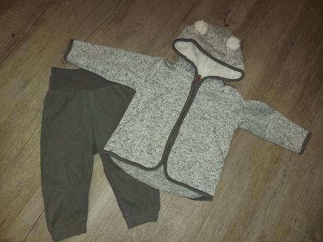 Flisova súprava, h&m,74