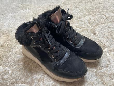 Zimné členkové topánky 36 veľ., 36