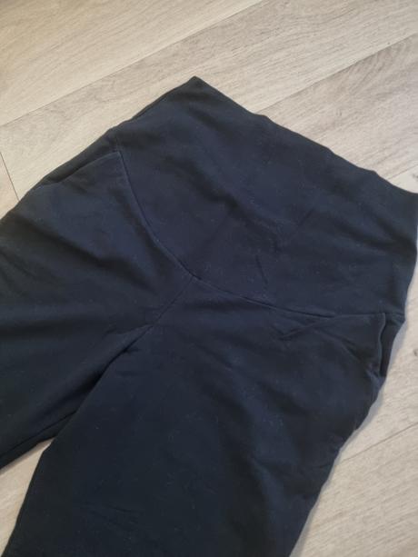 Tehotenské tepláky čierné, h&m,40