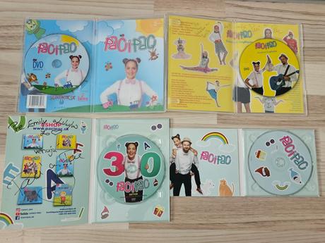 Dvd paci pac 3ks + 1ks cd spolu, 