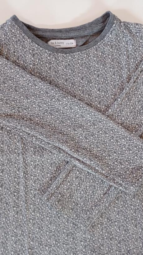 Tričko kvietky, fox & bunny,116