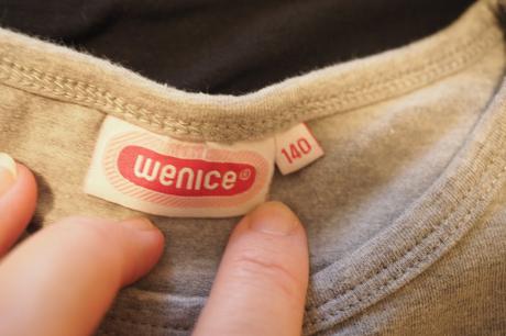 Dievčenské tričko s dlhým rukávom, wenice,140