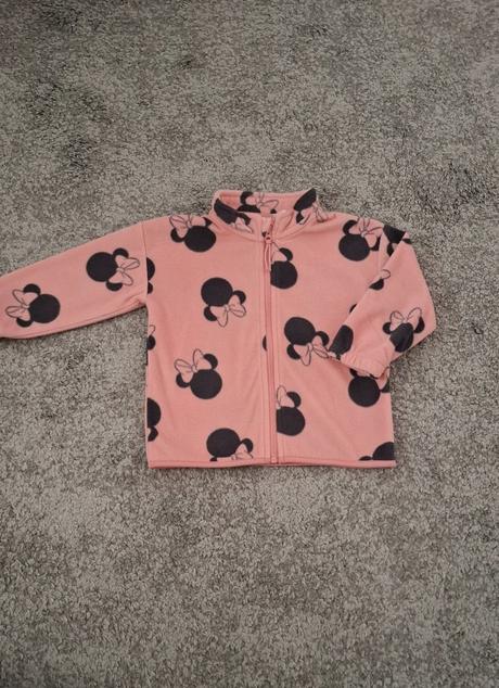 Flisova mikina, h&m,80