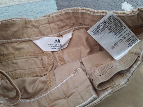 Nohavice 104, h&m,104