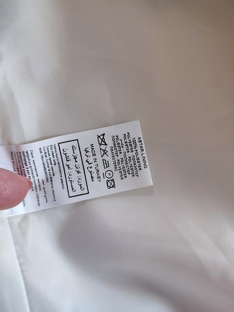 Dámsky vlnený kabát zn.koton, 36