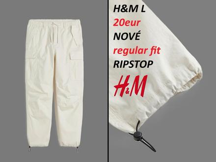 Cargo nohavice hm (kapsáče), h&m,34 / l