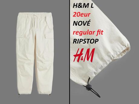 Cargo nohavice hm (kapsáče), h&m,34 / l