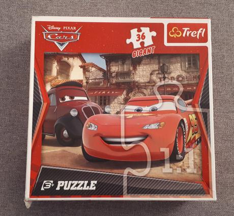 Puzzle, 36 dielne, gigant, cars, 98x68cm,