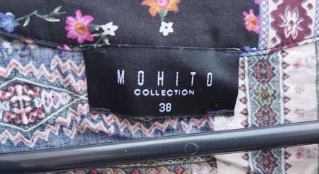 Mohito ľahké letné etno šaty s kvetmi, mohito,38