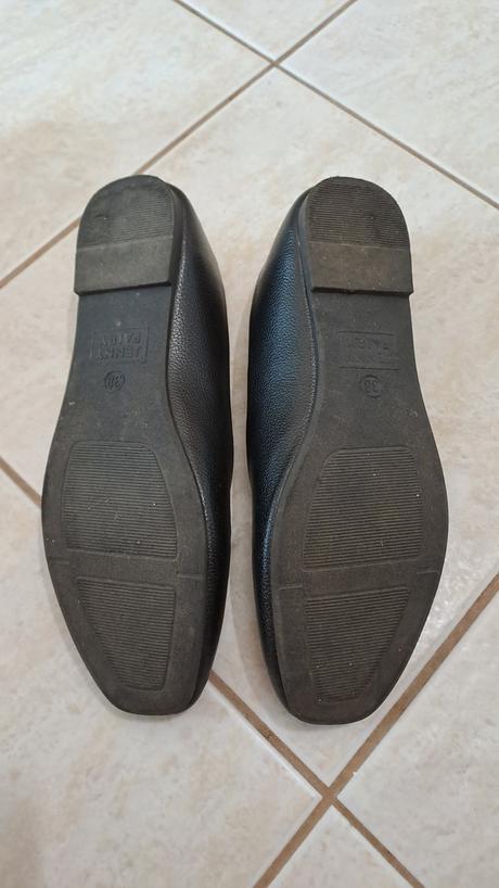 Čierne balerínky veľ.38, deichmann,38