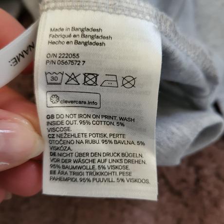 164 tricko s odhalenymi ramenami, h&m,164