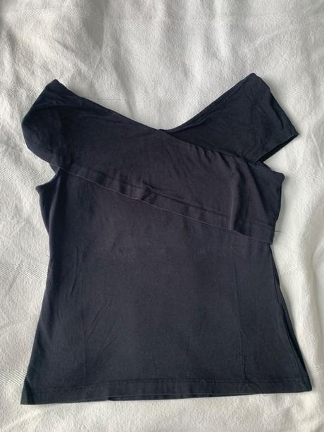 Tricko s odhalenými ramenami, h&m,m