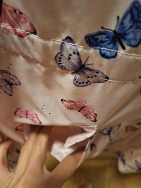 Jarná / jesenná bunda s motýlikmi, h&m,140