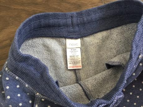 2ks vyteplené tepláky, next,122