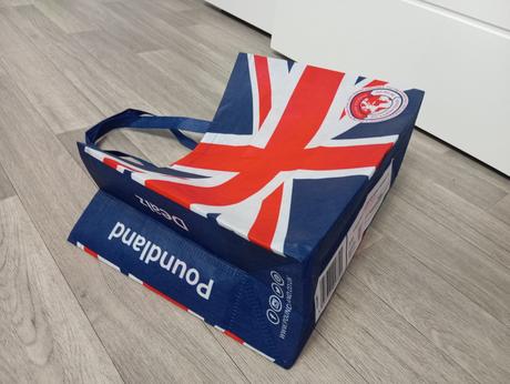 Znovupožívateľná taška britská vlajka británia, marks & spencer