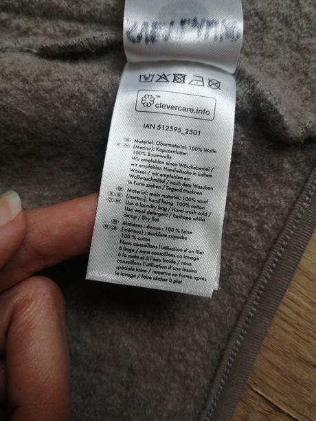 Kabátik z merino vlny, mikina, lupilu,104