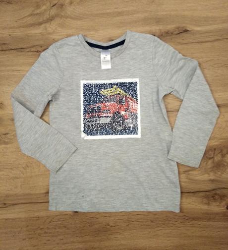 Premieňacie tričko hasičské auto, c&a,122