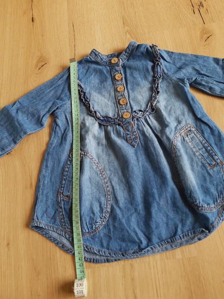 Tunika - riflové šaty, kappahl,86