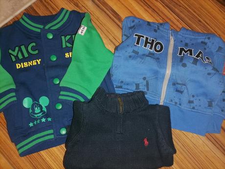 Mix oblečenia 68-80, 68–80