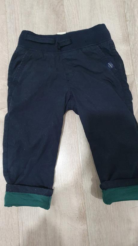 Zateplené nohavice, h&m,92