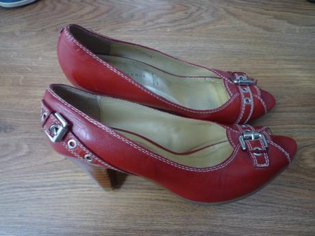 Červené lodičky, humanic,40