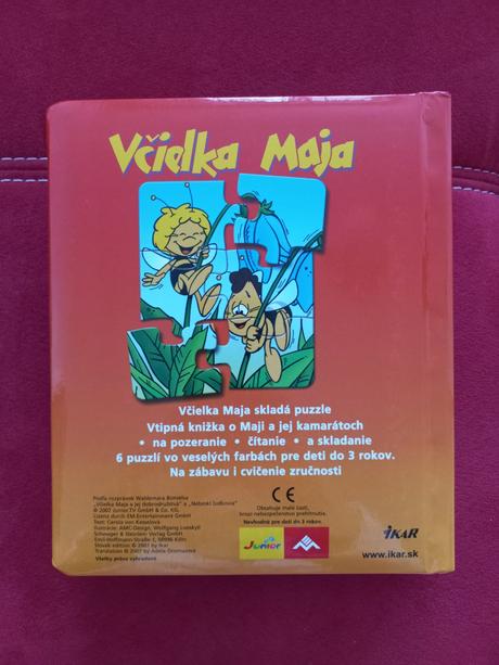 Puzzle disney, krtko, včielka maja, 