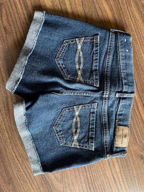 Riflové šortky, abercrombie&fitch,134