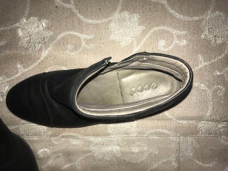 Kozene kotnikove topanky ecco, ecco,38