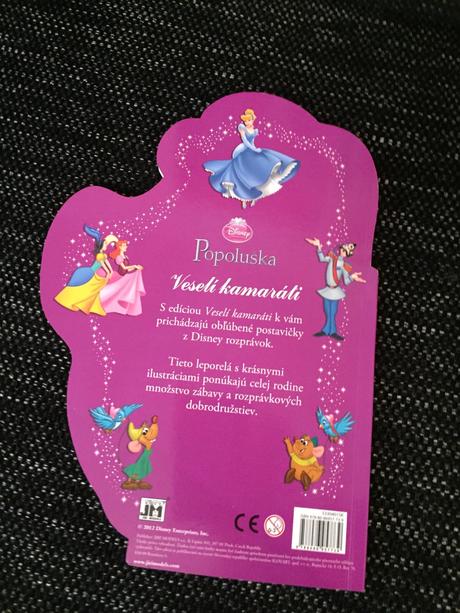 Detská kniha, rozprávka popoluška,