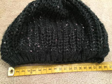 Ciapka s trblietkami, h&m,116