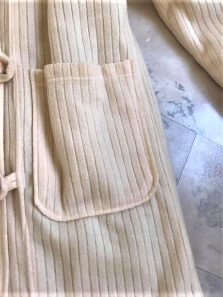 Luxusný 3/4 kabát m/l, l