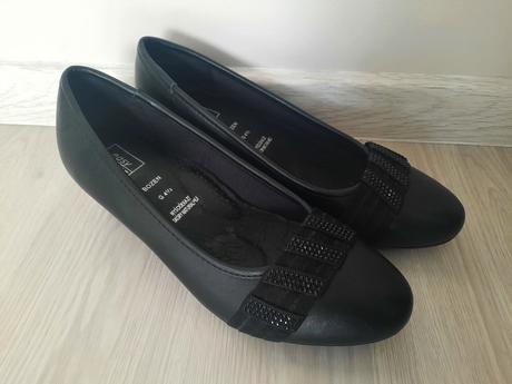 Kožené lodičky (vd 24,5 cm), deichmann,37