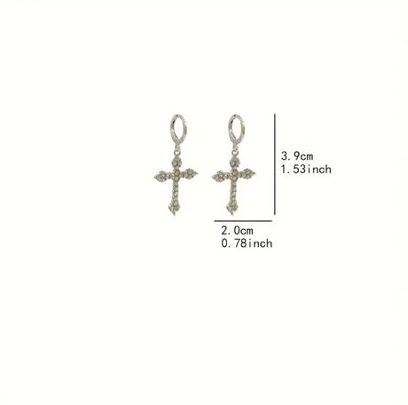 Náušnice krížik, 