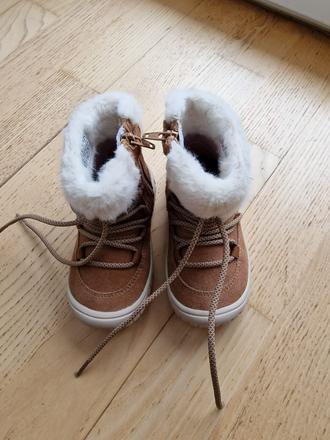 Detské semišové snehule geox omar, geox,21