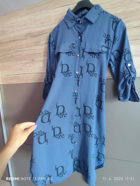 Košeľové šaty, m