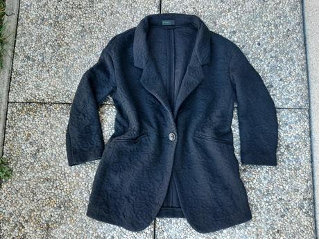 Výpredaj. čierne sako benetton velk. 38/40., benetton,38