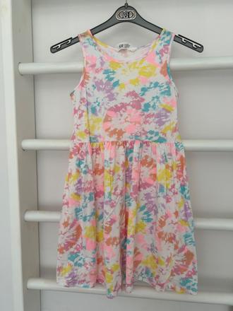 Bavlnene saty, h&m,134